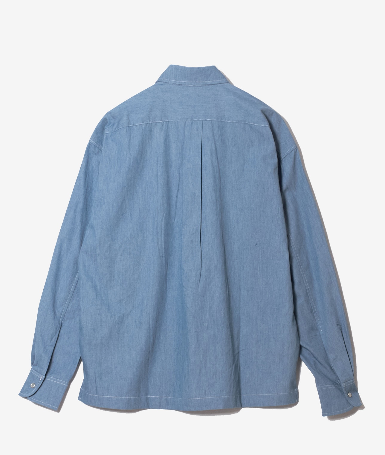BATHER/デニムシャツ 詳細画像 NAVY 2