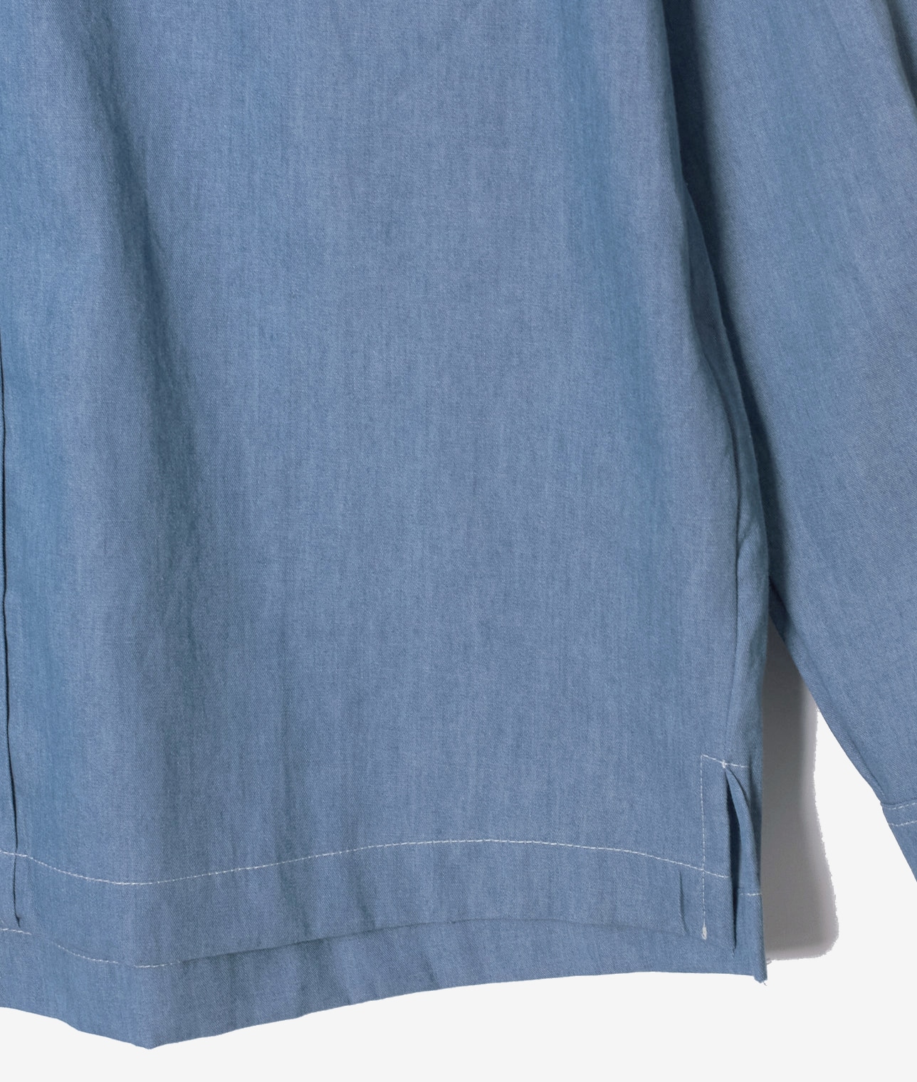 BATHER/デニムシャツ 詳細画像 NAVY 7