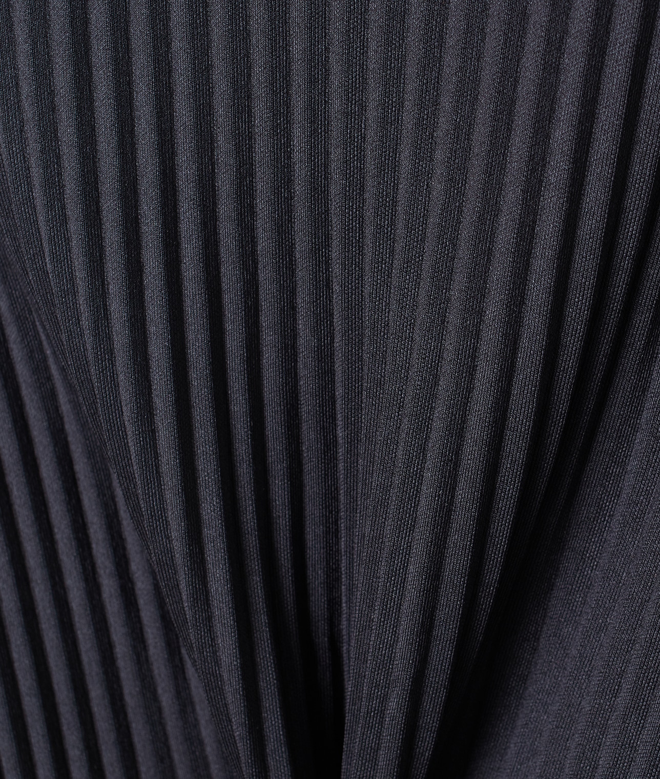 ESTHE/プリーツリブブラウス 詳細画像 BLACK 8