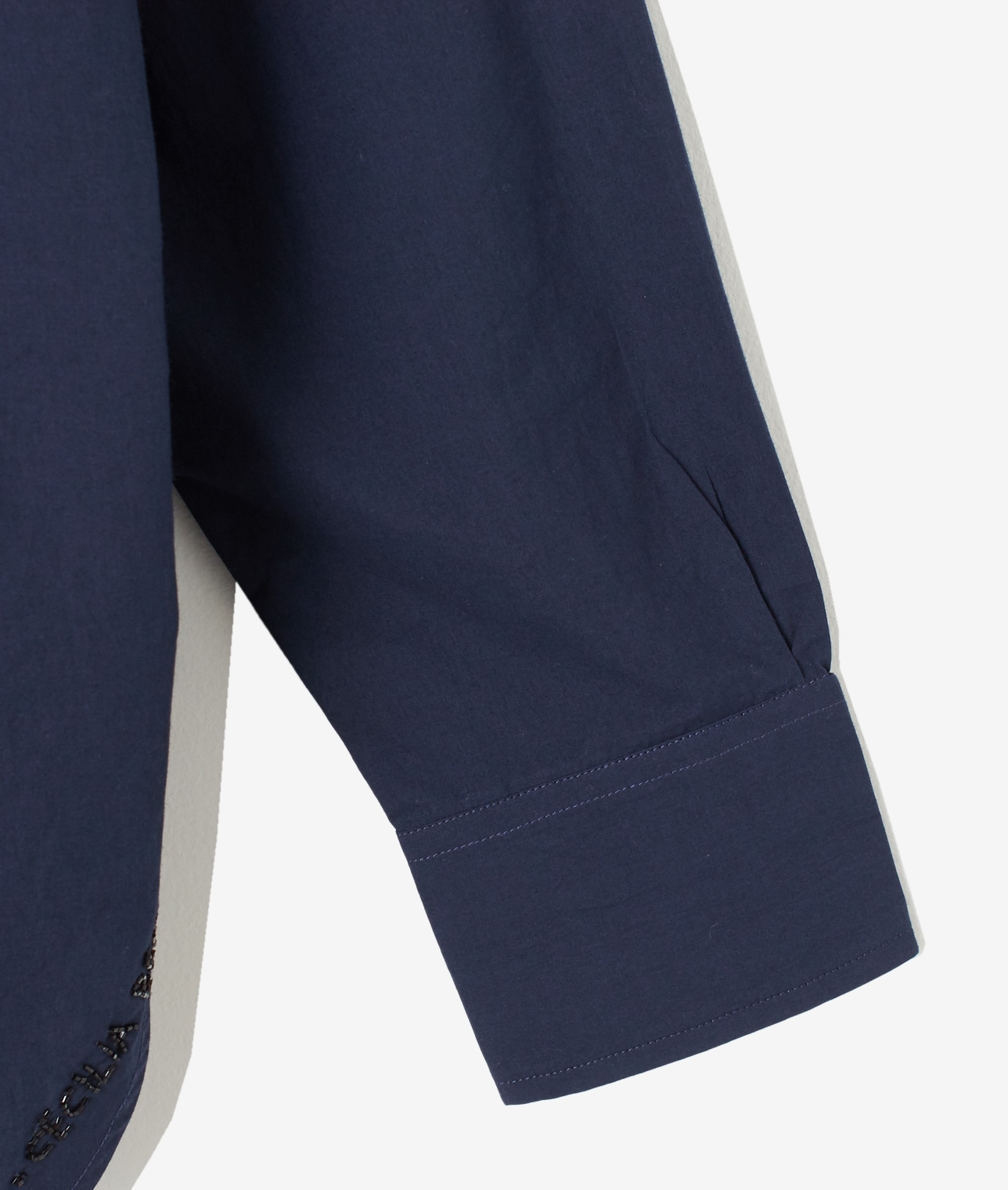 mii/ハンドエンブロイダリービーズカラーシャツ 詳細画像 NAVY 7