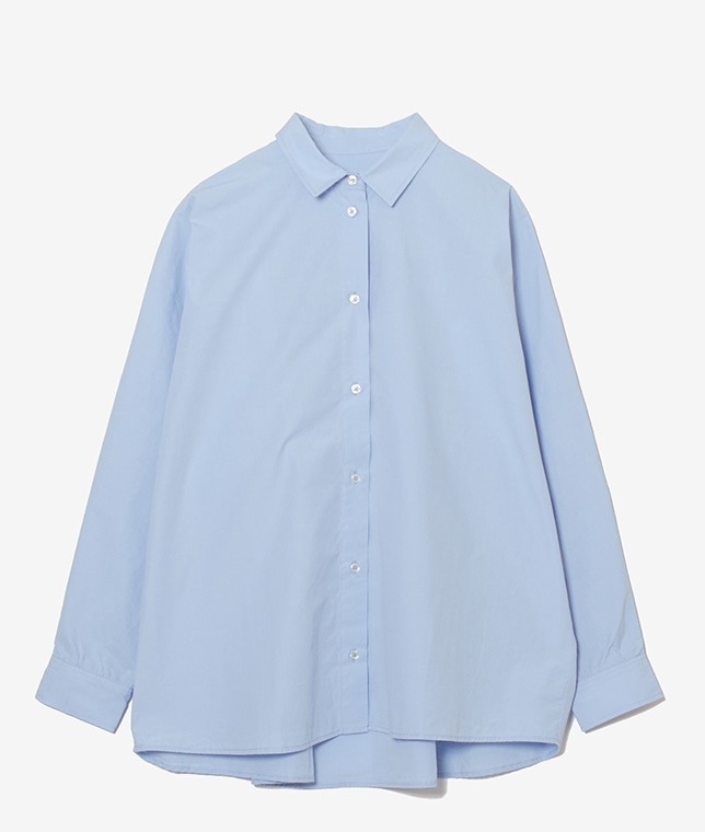SEAQUELLE/オーガニックコットンボリュームシャツ