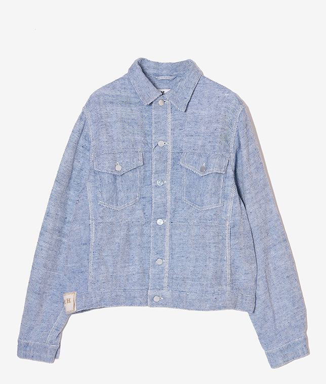 BELEH/コットンリネンジャケット