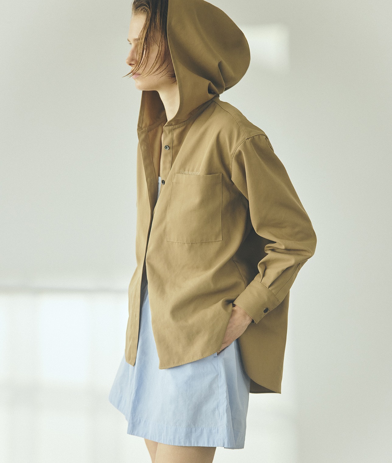 SEAQUELLE/オーガニックコットンドロストショートパンツ 詳細画像 BLUE 8