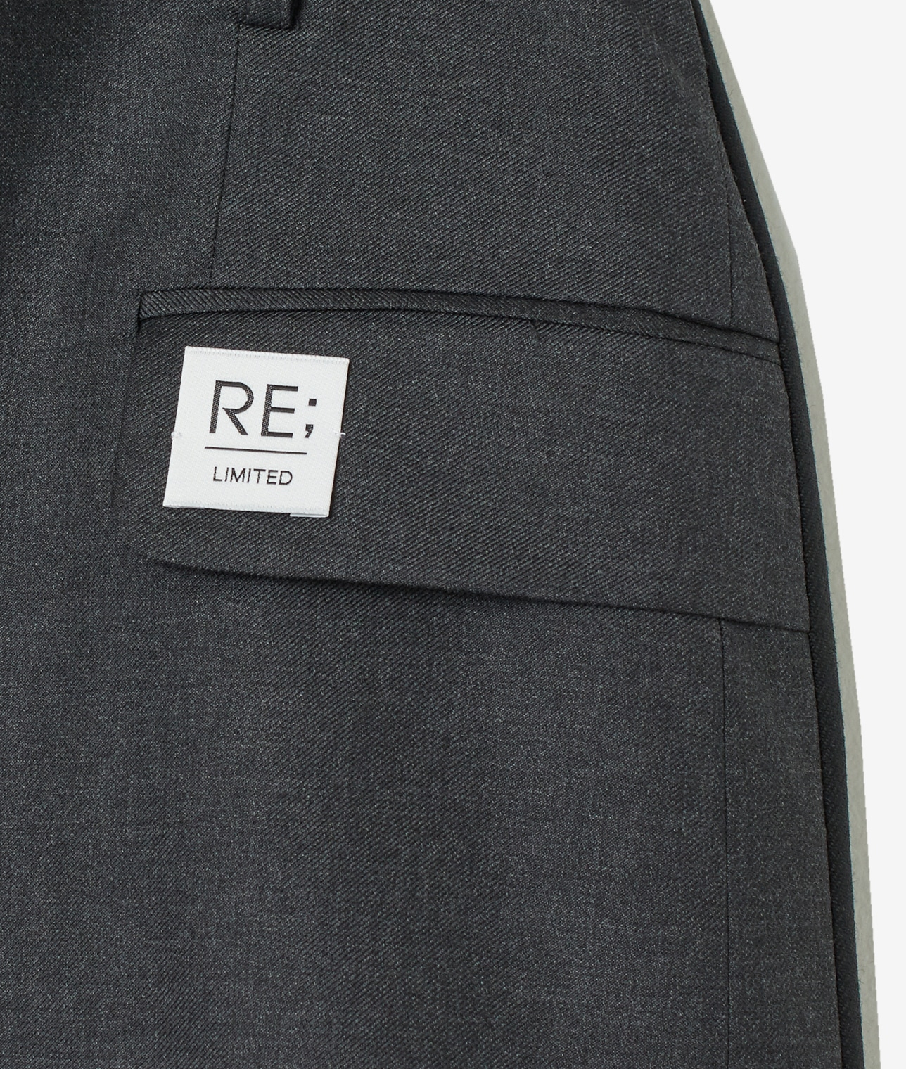 RE:CODE/ジレレイヤードスカート 詳細画像 BLACK＆GREY 7