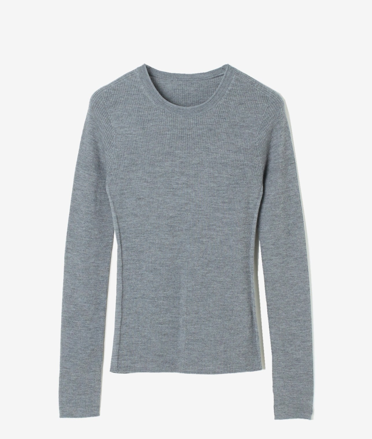 MEILLEUR MOMENT/リブニットトップ 詳細画像 BLACK 1