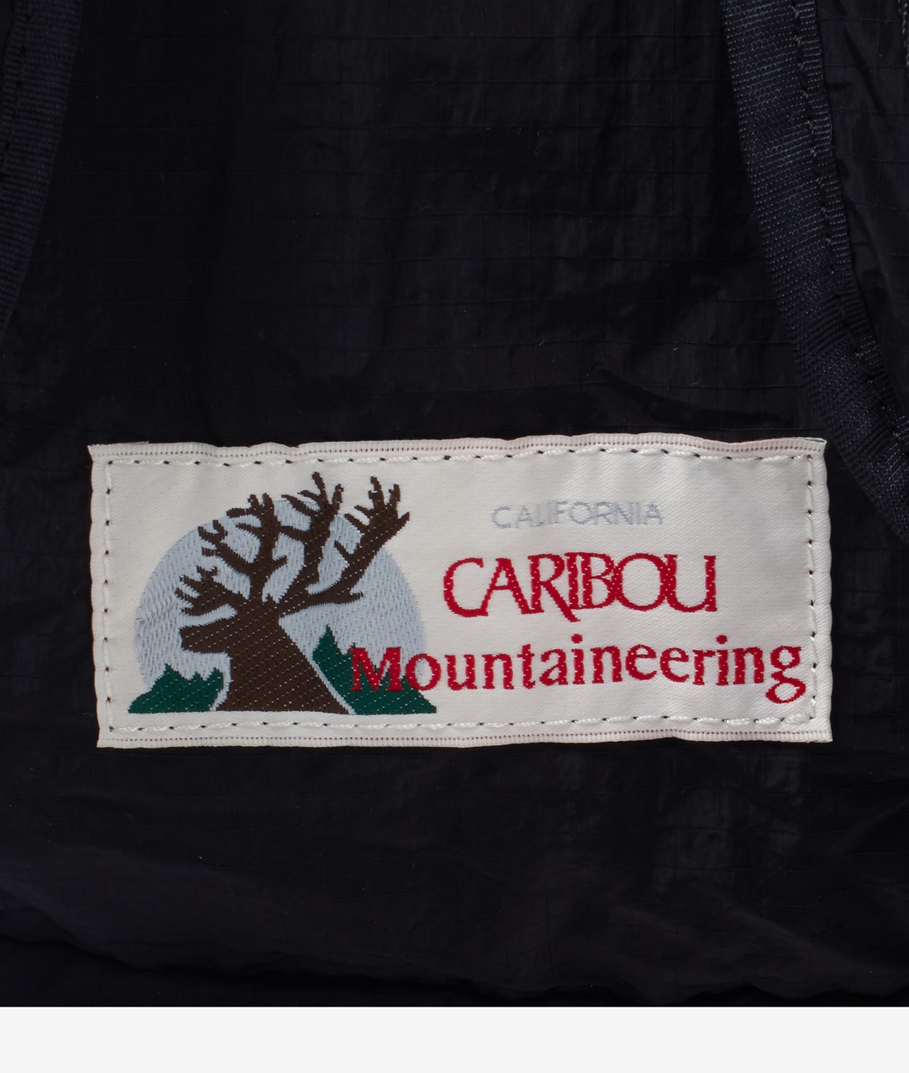 【予約】【別注】CARIBOU Mountaineering/ロゴパッカブルバックパック 詳細画像 BLACK 12