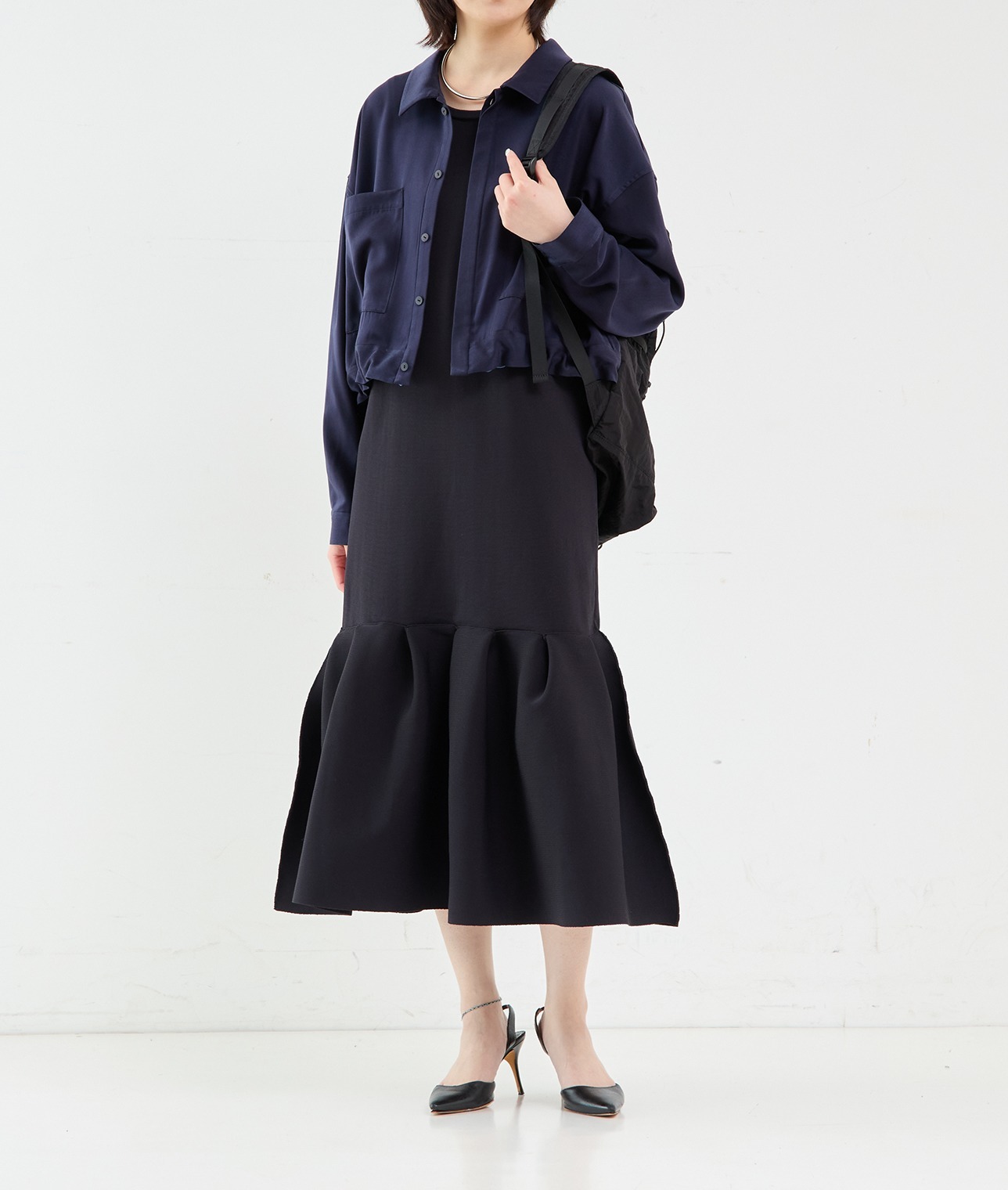【予約】【別注】CARIBOU Mountaineering/ロゴパッカブルバックパック 詳細画像 BLACK 3