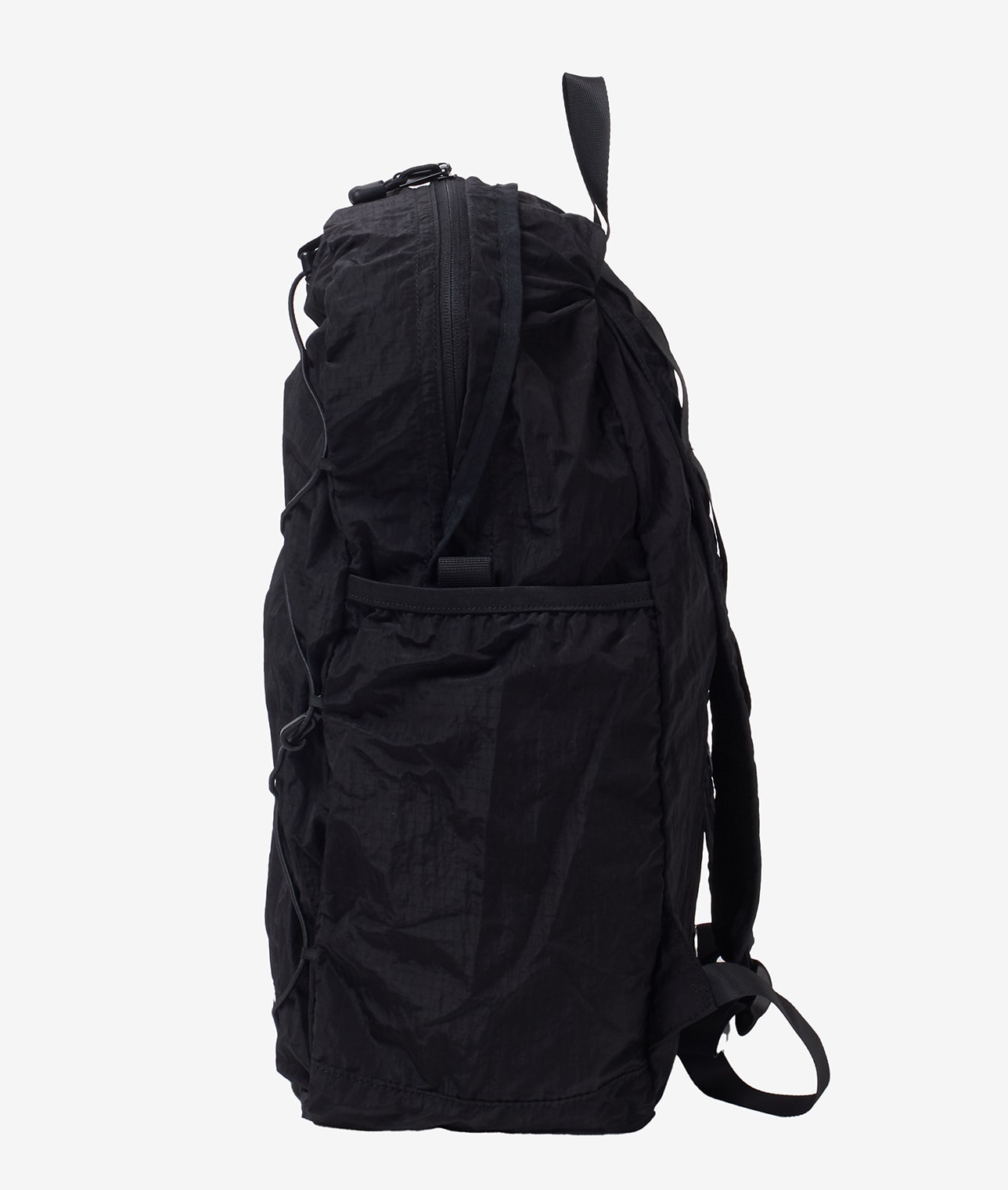 【予約】【別注】CARIBOU Mountaineering/ロゴパッカブルバックパック 詳細画像 BLACK 5
