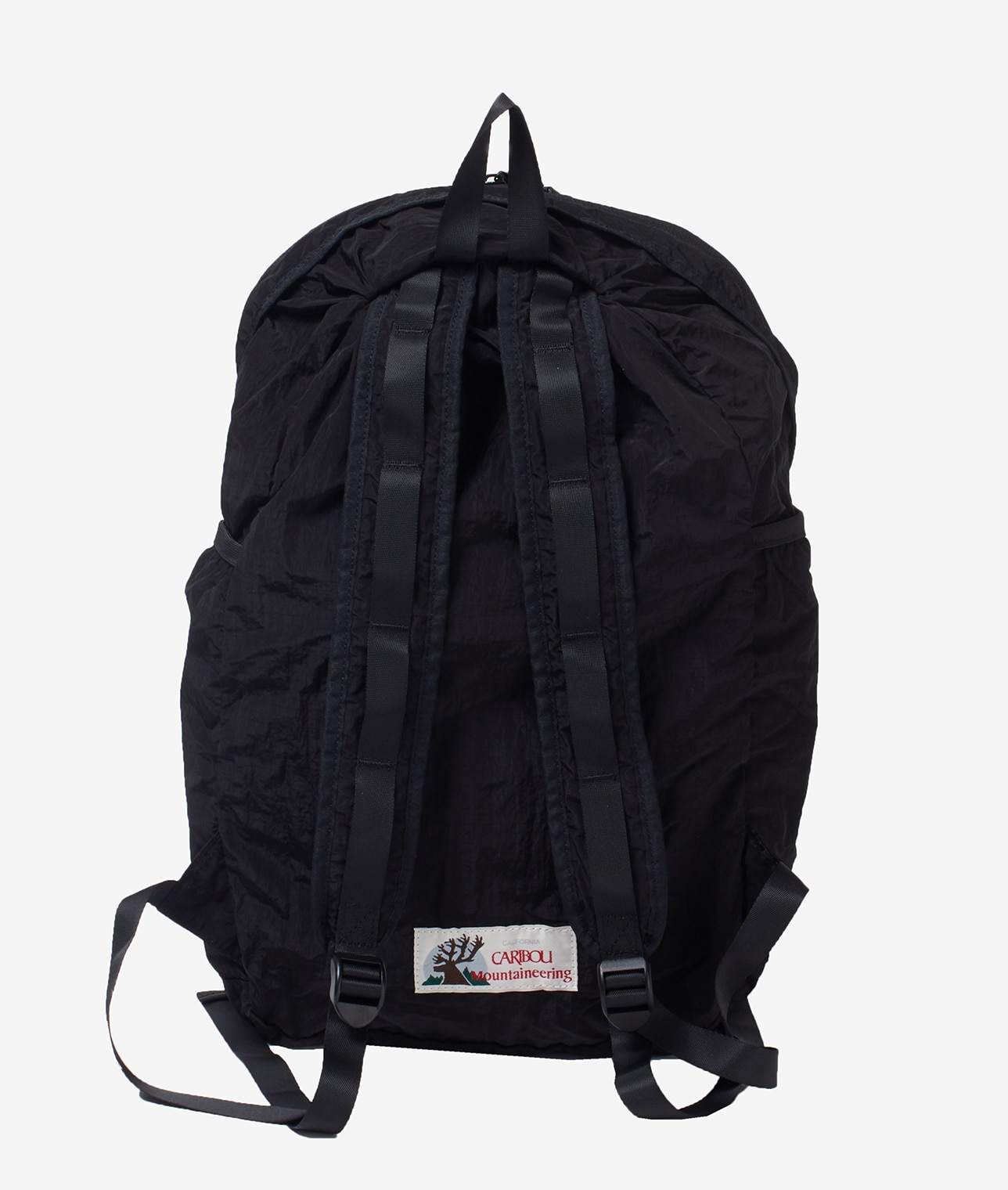【予約】【別注】CARIBOU Mountaineering/ロゴパッカブルバックパック 詳細画像 BLACK 6