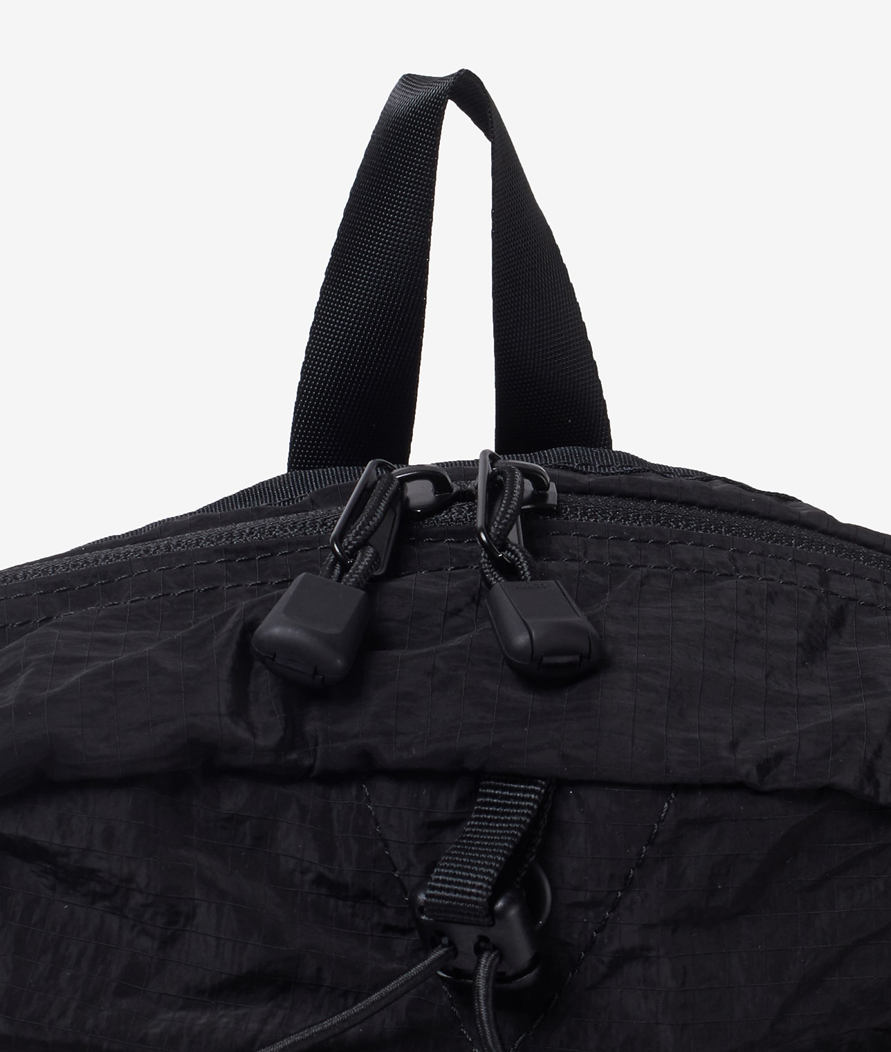 【予約】【別注】CARIBOU Mountaineering/ロゴパッカブルバックパック 詳細画像 BLACK 9