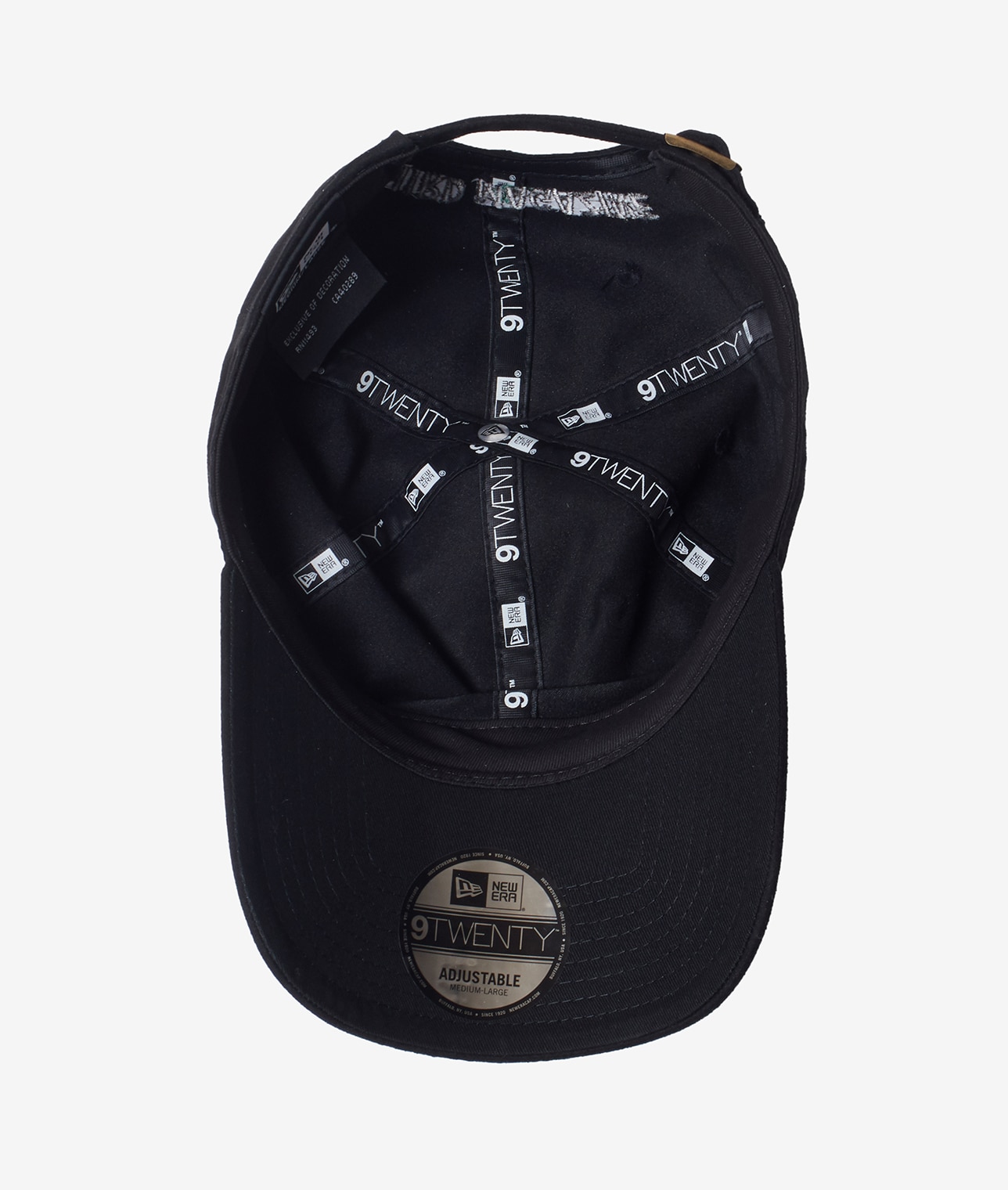 【別注】NEW ERA/920 LONG VISOR EASY SNAP 920LVES TM SUEDE BLK 詳細画像 BLACK 6