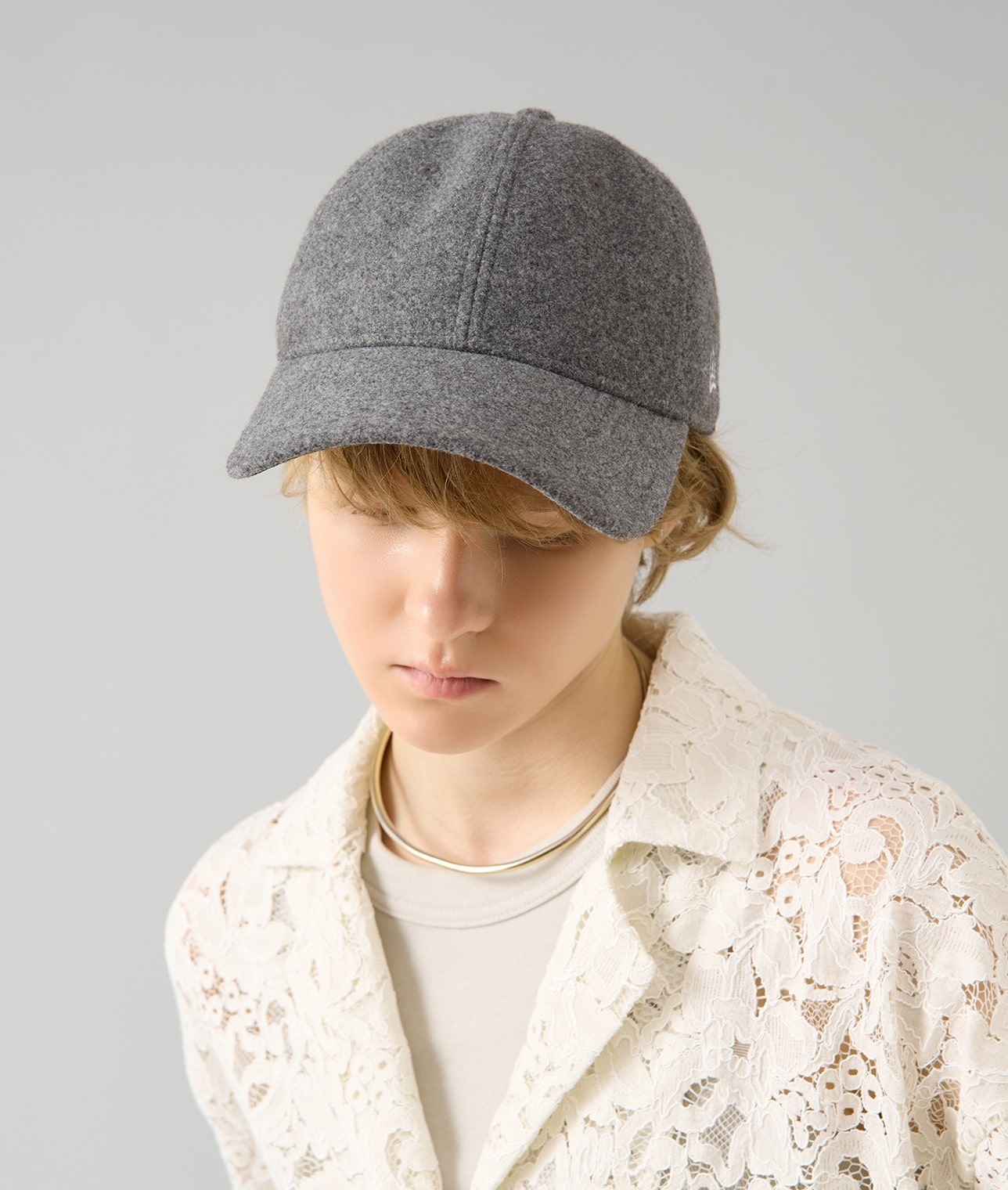 【別注】NEW ERA/920 LONG VISOR EASY SNAP 920LVES TM WOOL LIKEGRY 詳細画像 GREY 1