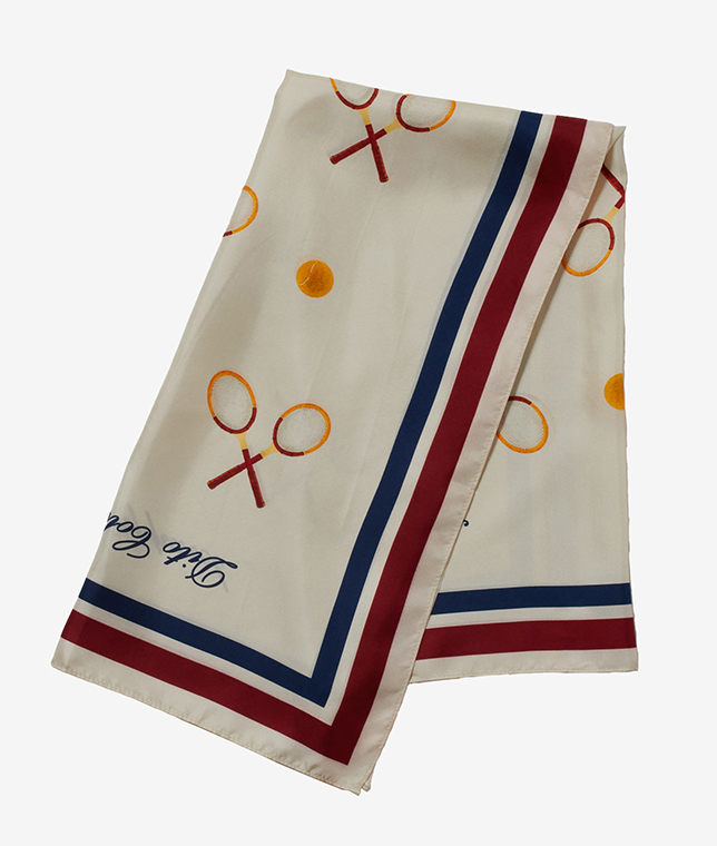 DITO Collective/テニスシルクスカーフ