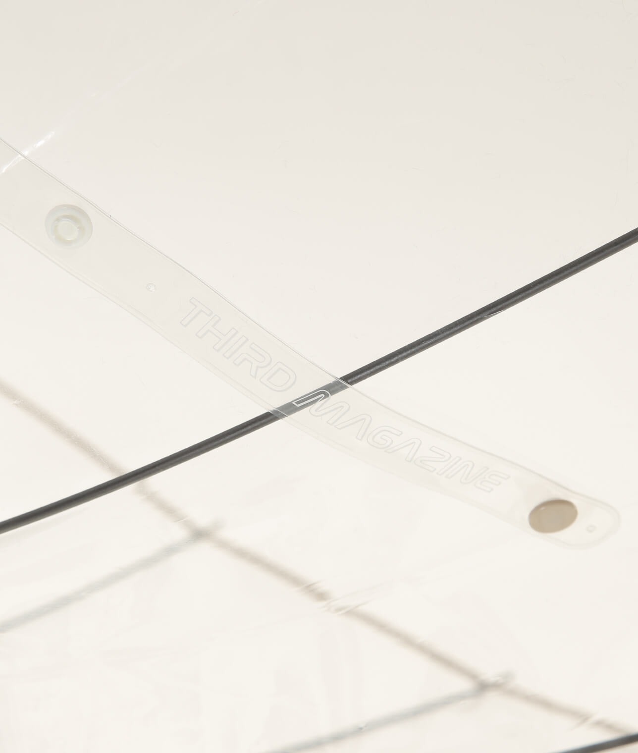 【ショールームにて持ち帰り可能！】WHITE ROSE&times;THIRD MAGAZINE 別注アンブレラ【M/65cm】 詳細画像 ベージュ 3