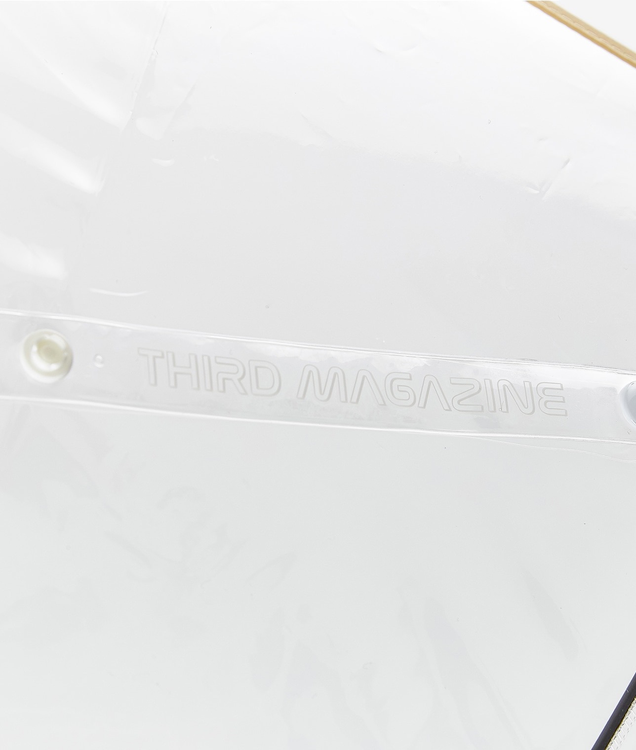 【ショールームにて持ち帰り可能】WHITE ROSE×THIRD MAGAZINE バンブー手元アンブレラ【S/58cm】 詳細画像 ベージュ 3