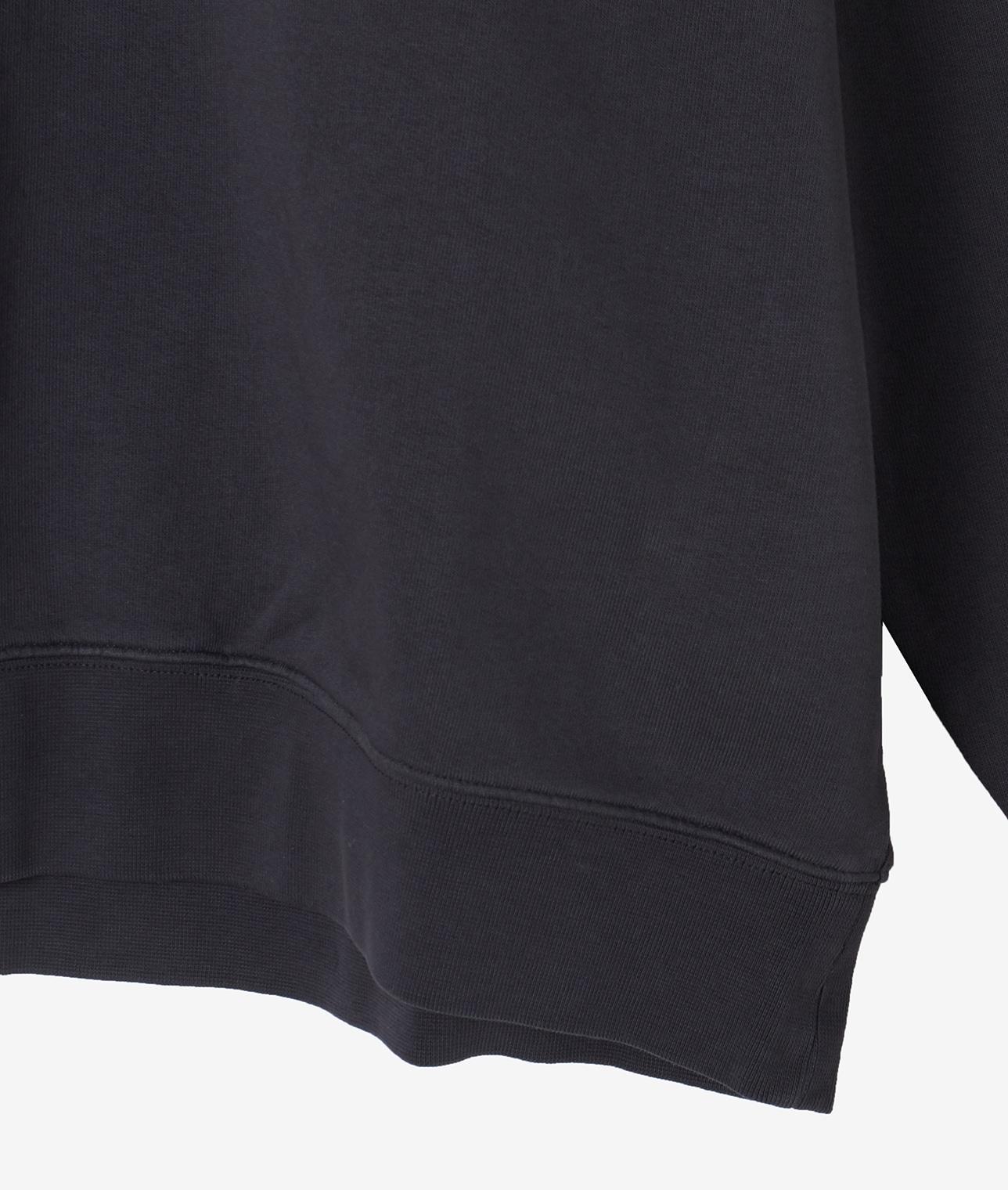 COMMON PARIS/ハーフジップロゴスウェット 詳細画像 D.GREY 8