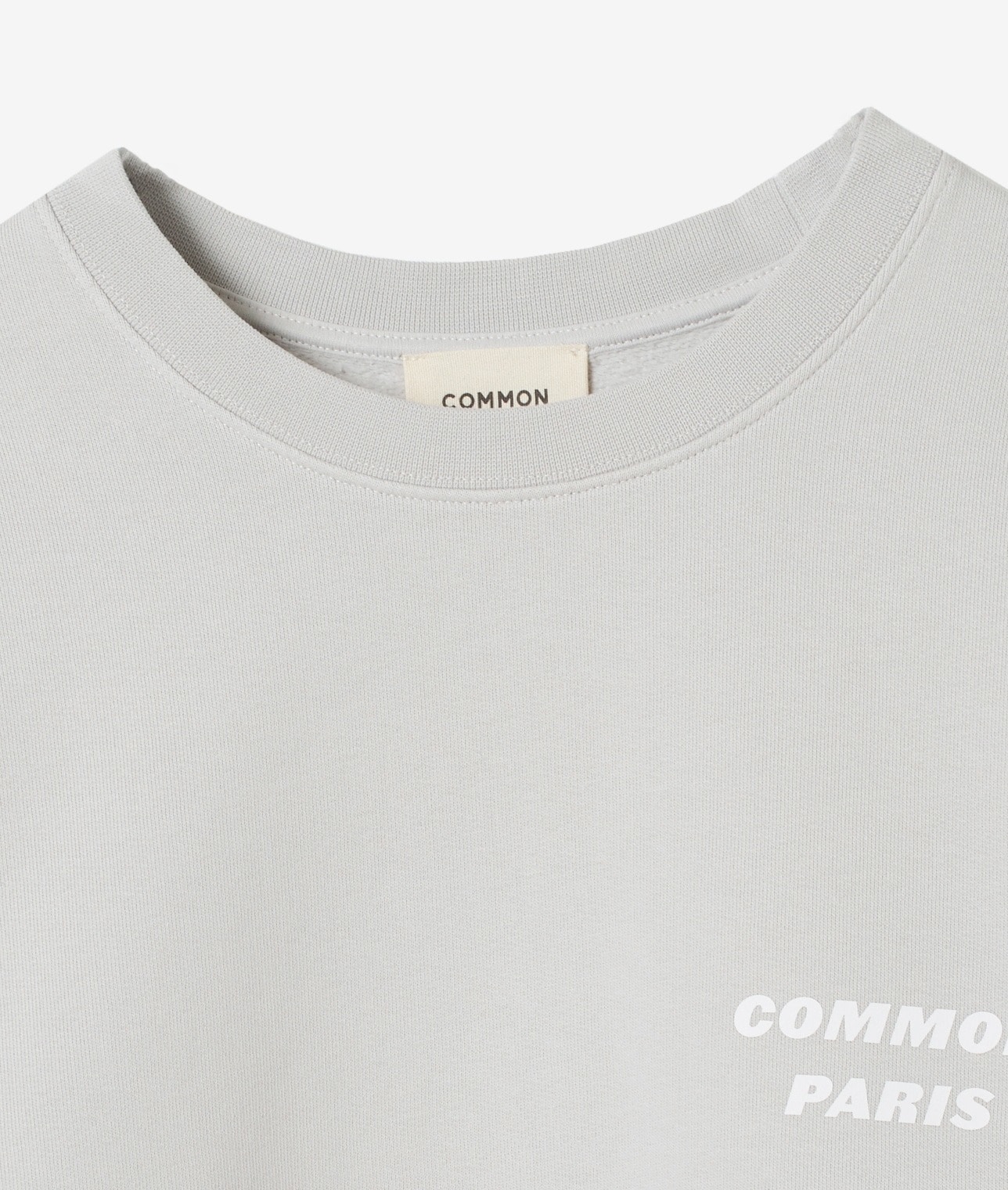 COMMON PARIS/COMMONロゴスウェット 詳細画像 L.GREY 2
