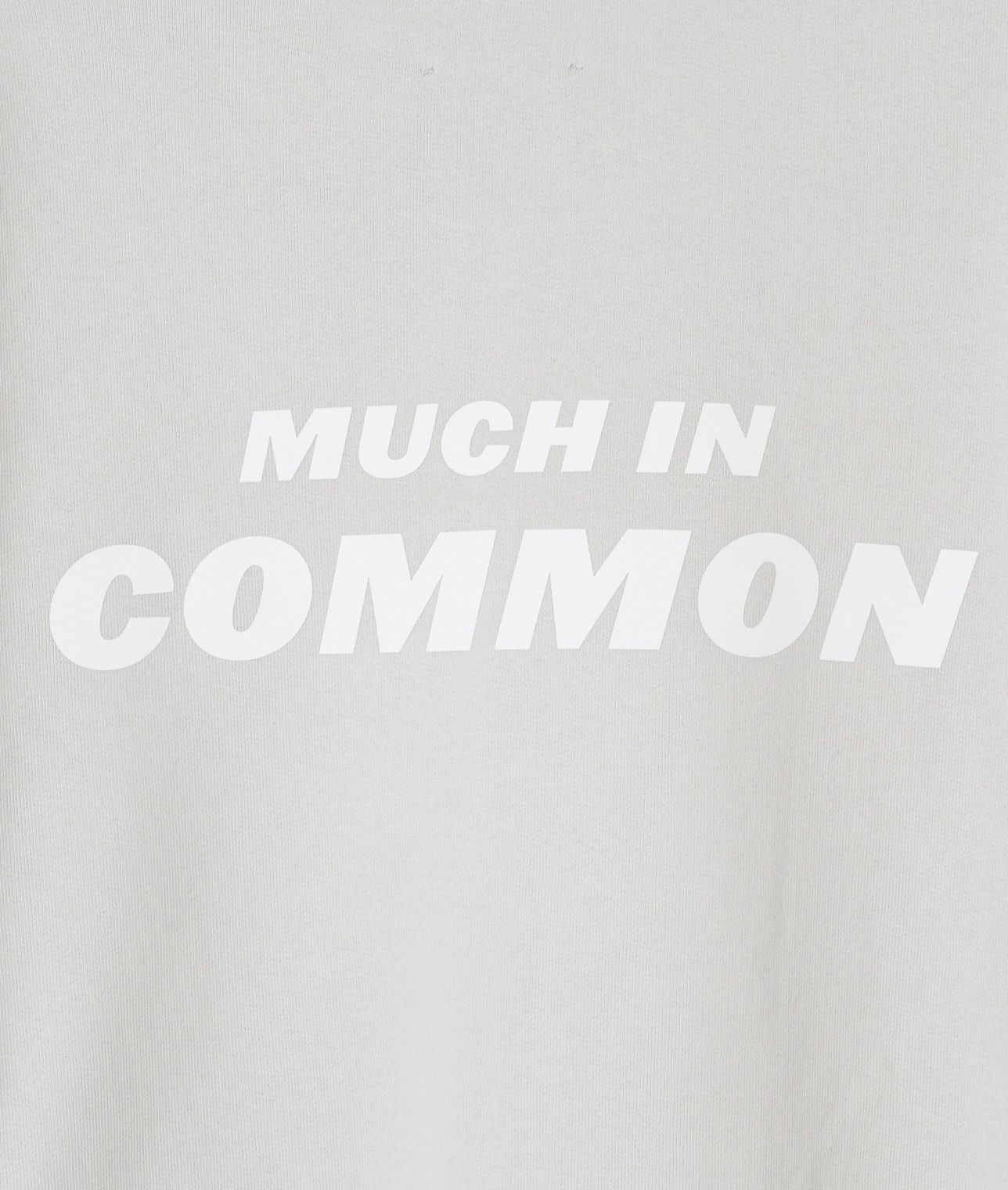 COMMON PARIS/COMMONロゴスウェット 詳細画像 L.GREY 6