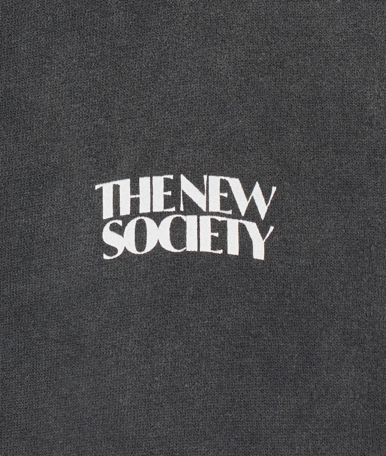 The New Society/スウェットポロトップ 詳細画像 GREY 3
