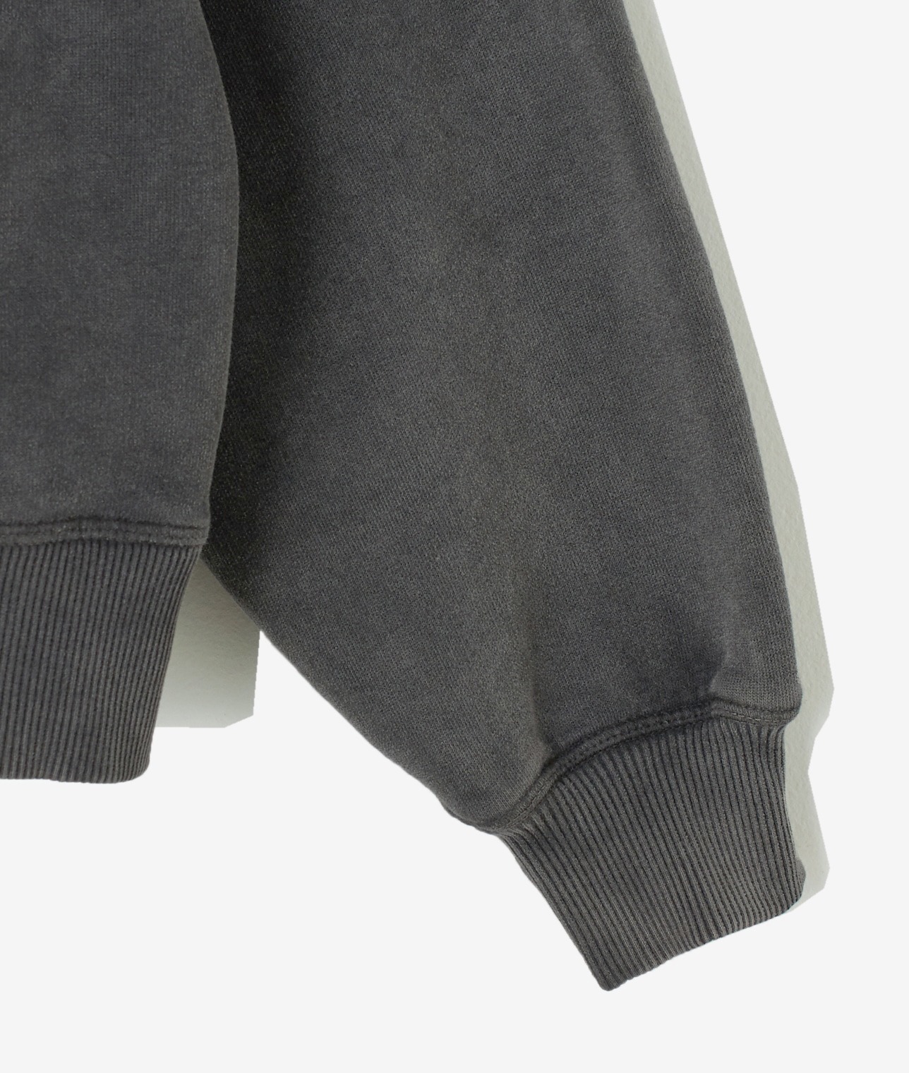 The New Society/スウェットポロトップ 詳細画像 GREY 4