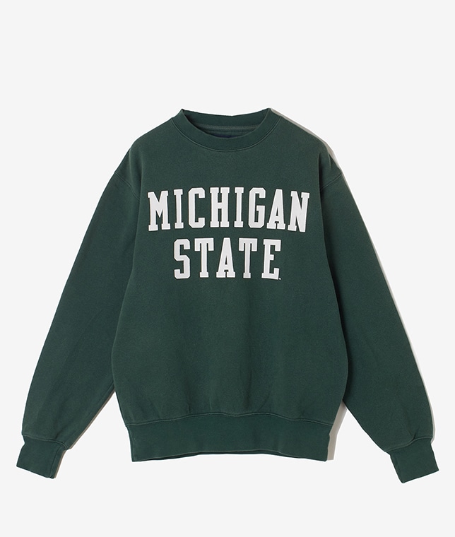 USED/MICHIGAN STATE.プリントスウェット