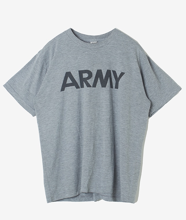 USED/ARMYプリントTシャツ