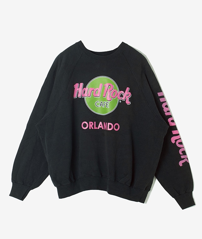 USED/Hard Rock CAFE ORLANDプリントスウェット