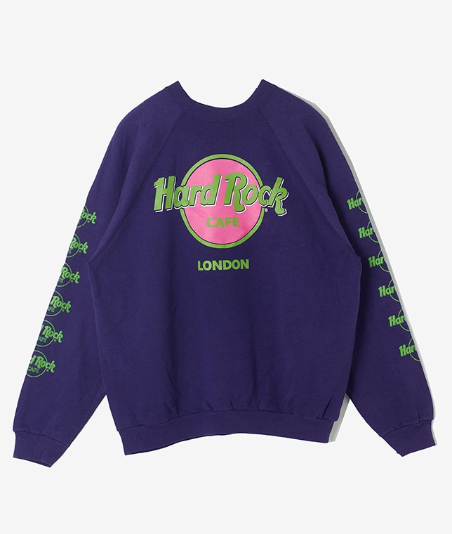 USED/Hard Rock CAFE LOS LONDONプリントスウェット
