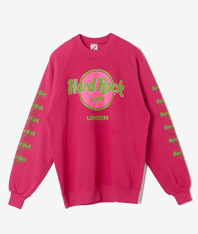 USED/Hard Rock CAFE LOS LONDONプリントスウェット