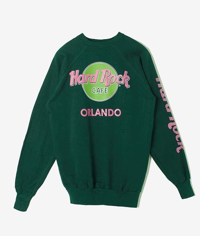 USED/Hard Rock CAFE ORLANDプリントスウェット
