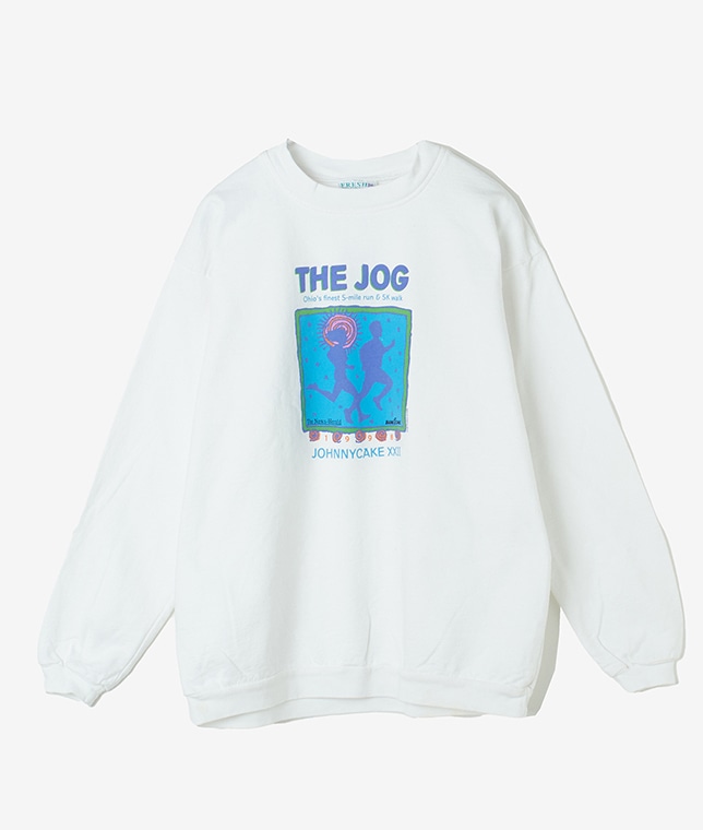 USED/THE JOGプリントスウェット