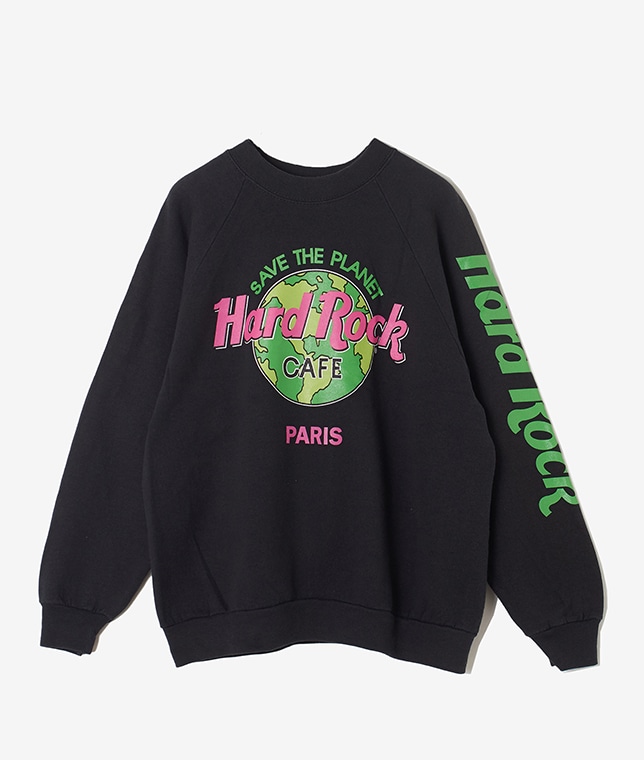 USED/Hard Rock CAFE PARIS SAVE THE PLANETスウェット