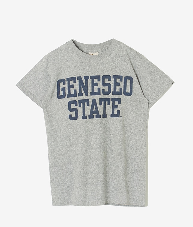 USED/GENESEO STATEプリントTシャツ