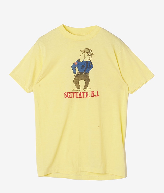 USED/SCITUATE, R.I.プリントTシャツ