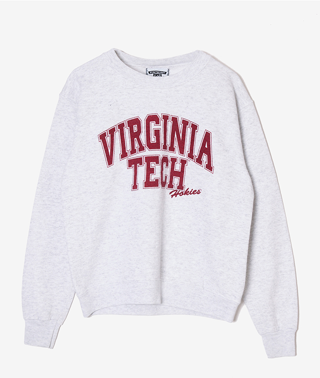 USED/VIRGINIA TECH Hokiesプリントスウェット