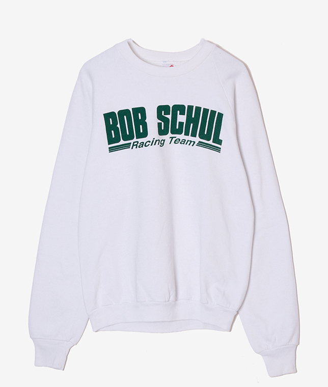 USED/BOB SCHUL Racing Teamプリントスウェット