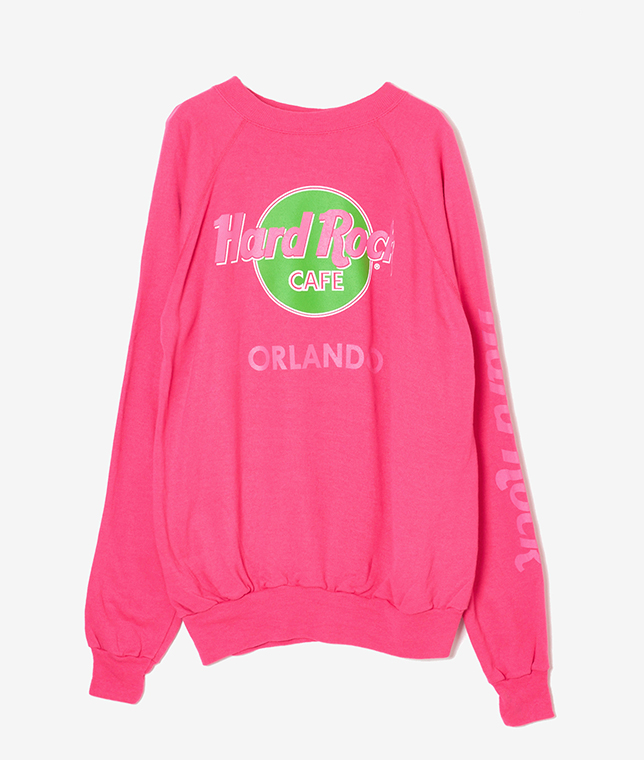 USED/Hard Rock CAFE ORLANDプリントスウェット