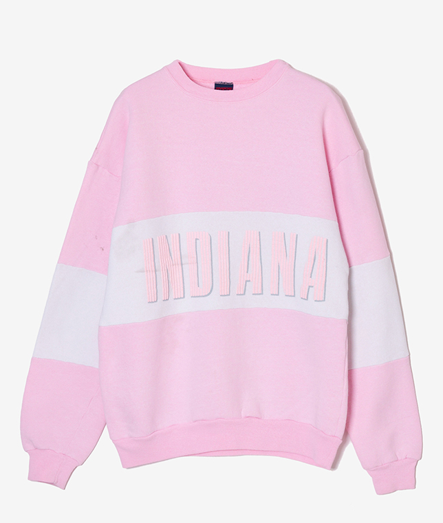 USED/INDIANAプリントスウェット