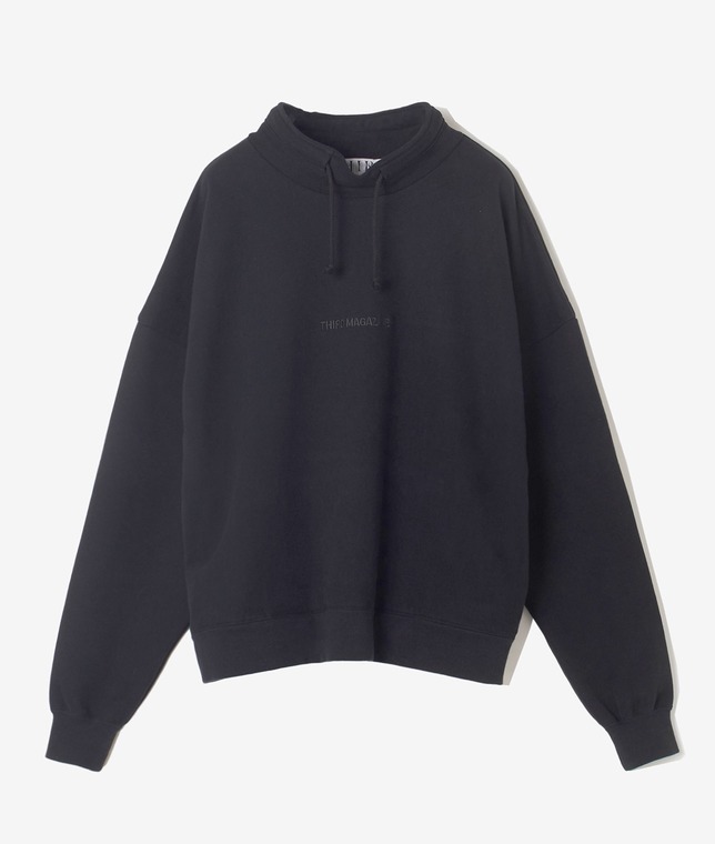 【再販】スタンドネックロゴスウェット