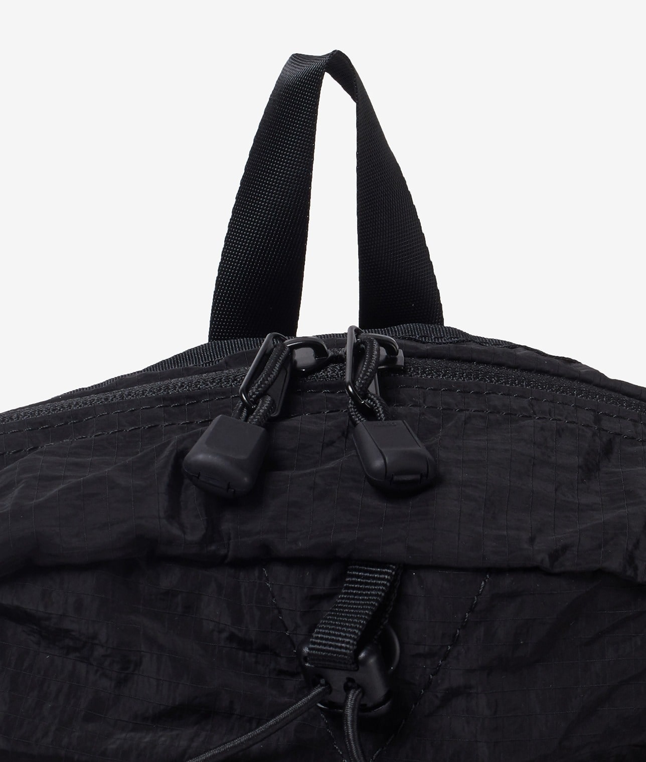 【予約/再販】【別注】CARIBOU Mountaineering/ロゴパッカブルバックパック 詳細画像 BLACK 6