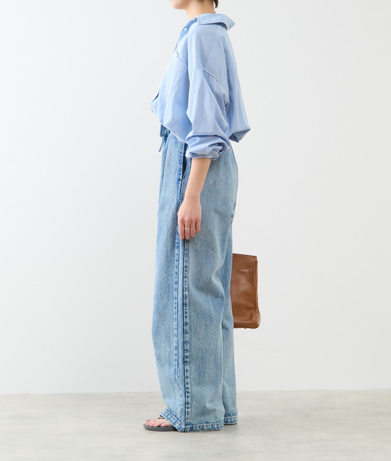 後染め２WAYシャツ 詳細画像 ピンク 2