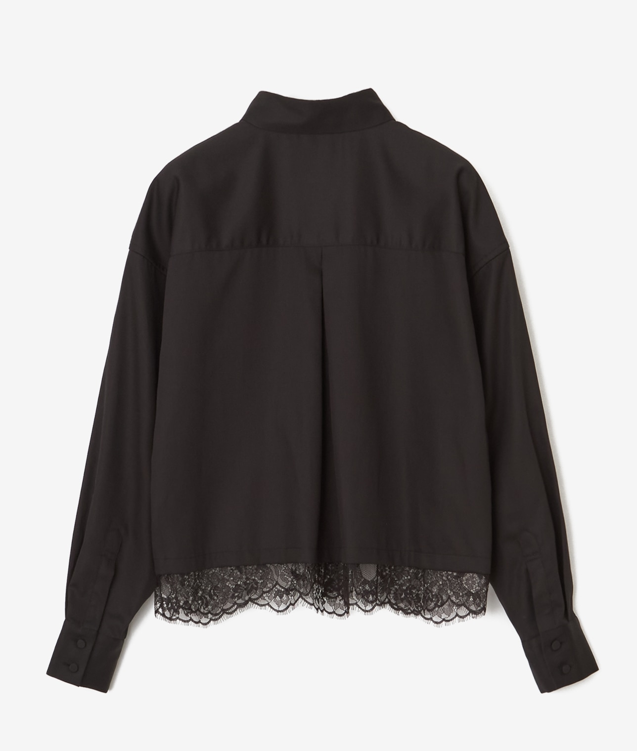 【ホワイト予約】裾レースブラウス 詳細画像 ホワイト 4