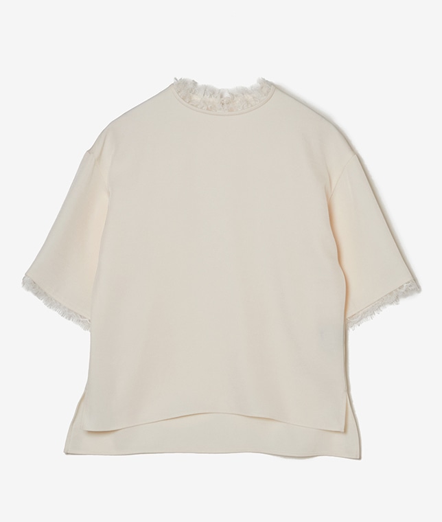 【伊勢丹先行】レースTシャツブラウス