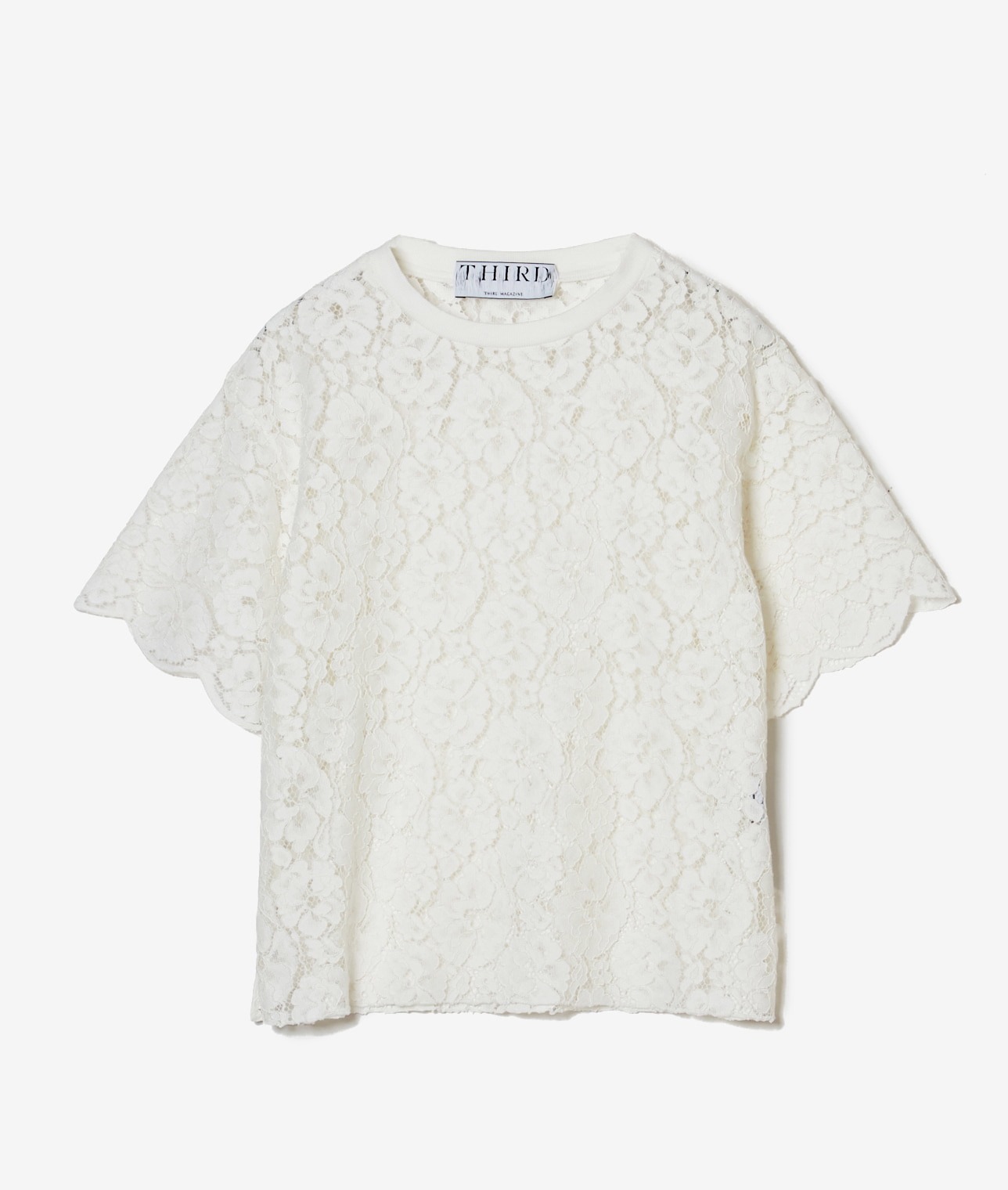 【阪急うめだ先行】レースTブラウス 詳細画像 ホワイト 4