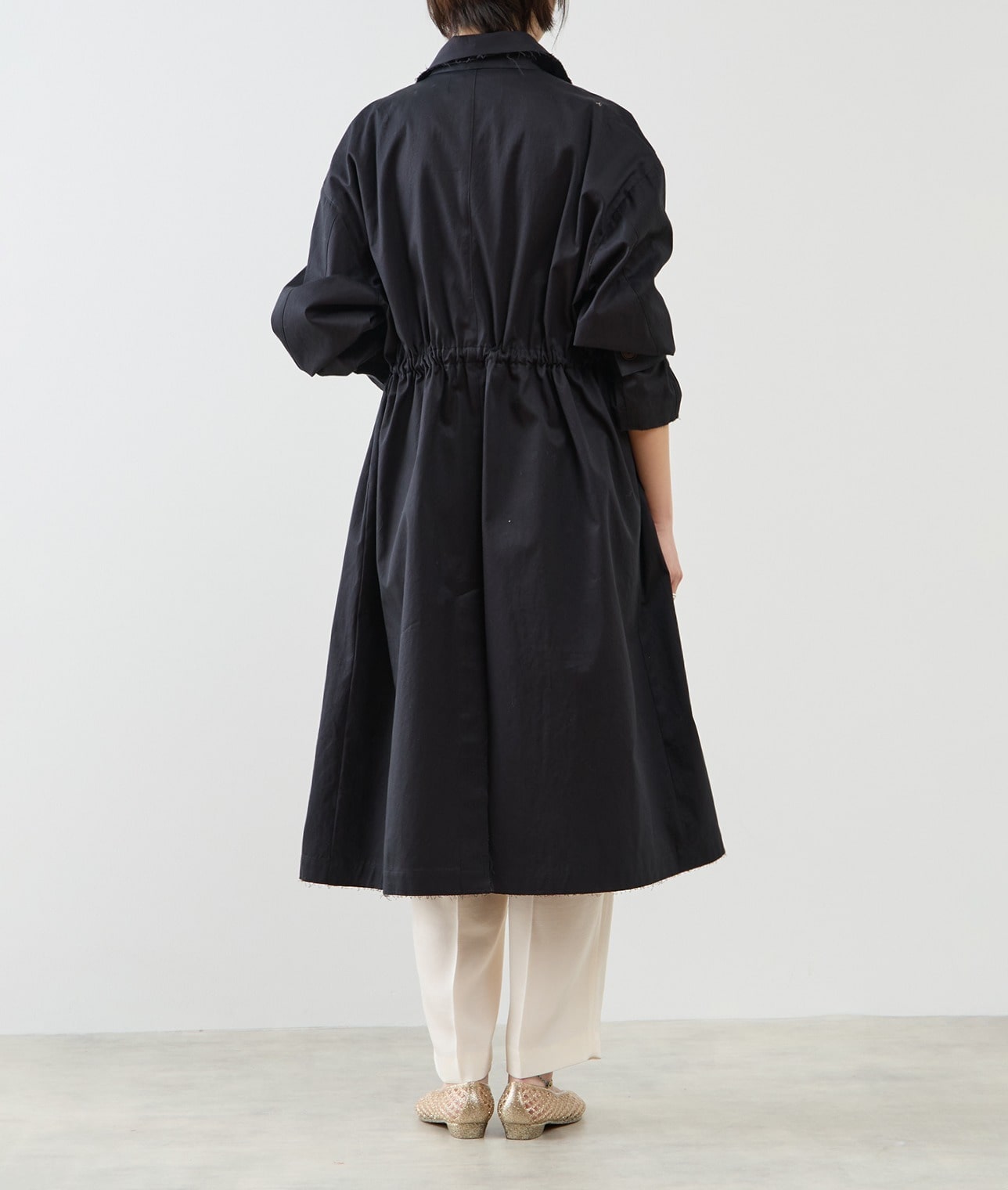 ハイカウントギャバコート 詳細画像 ブラック 3