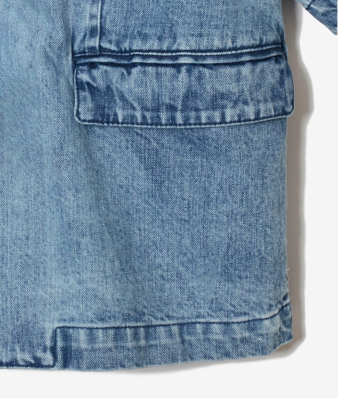 ダブルブレストデニムジャケット 詳細画像 ブリーチ 9