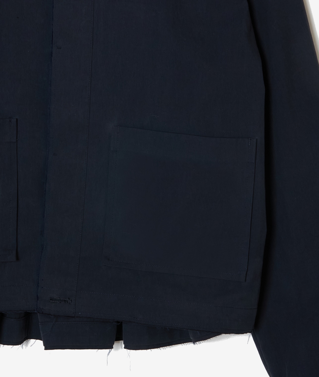 レザーカラーカバーオール 詳細画像 ネイビー 13