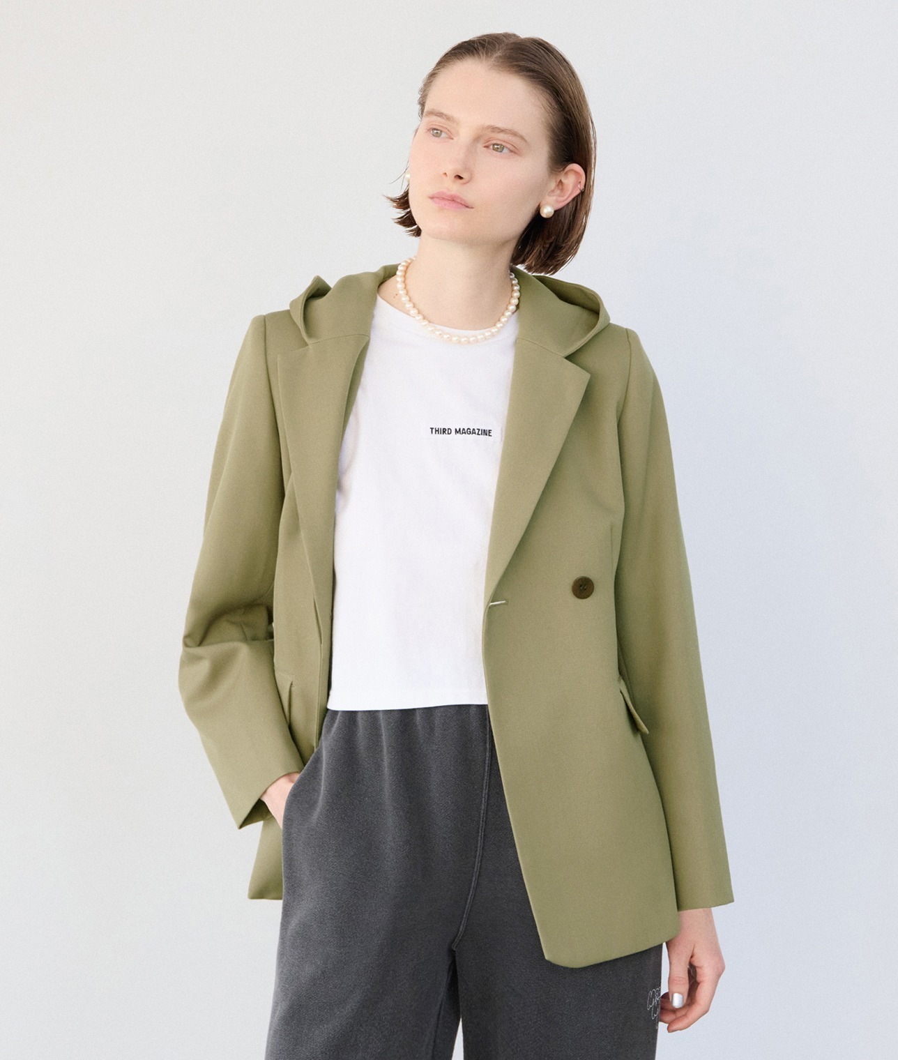 フーディジャケット 詳細画像 ブラック 1