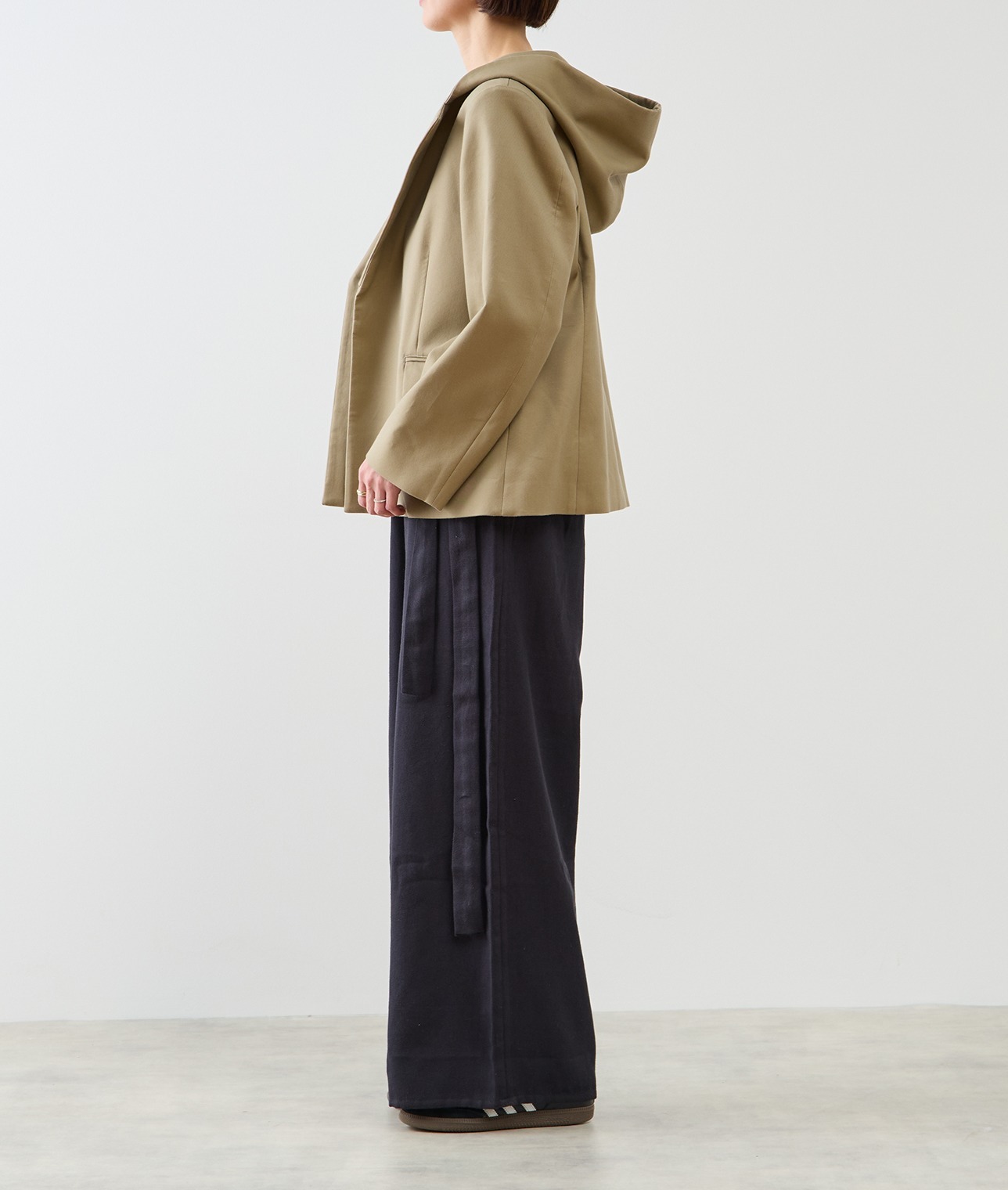 フーディジャケット 詳細画像 ブラック 4