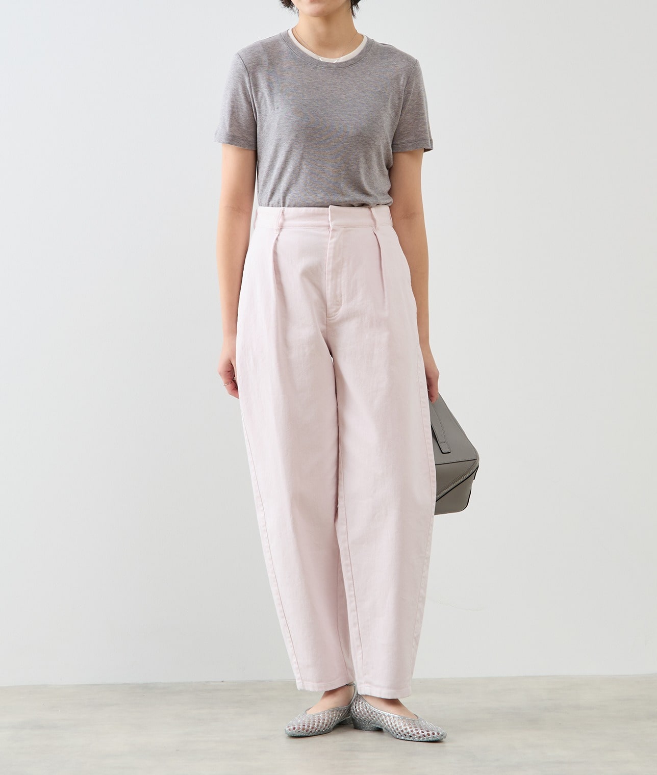 後染めカーヴィパンツ 詳細画像 ピンク 4